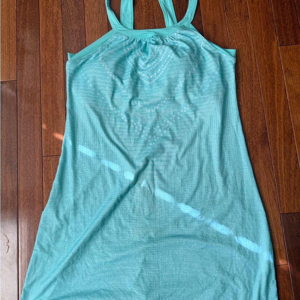 Turquoise Sleeveless Dress
